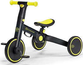 Складной детский велосипед-беговел Kinderkraft 4Trike | Black Volt