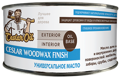 Масло для древесины Ceslar WoodWax Finish Oil прозрачное 0,45л