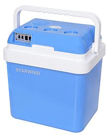 Автохолодильник Starwind CB-112 24л 48Вт голубой/белый