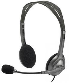 Гарнитура Logitech H111 (1 x 3.5мм, кабель 1.8м) (арт. 981-000594, M/N: A-00021)