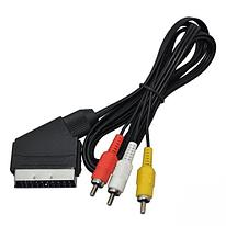 Шнур SCART х 3 RCA 1.2 м ALENCOM (66-002)
