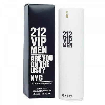 Туалетная вода Carolina Herrera 212 VIP Men / 45 ml
