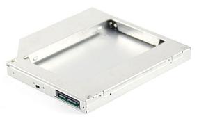Переходник Optibay AgeStar SSMR2S для установки в ноутбук/моноблок SSD/HDD SATA вместо DVD-привода (12,5mm)