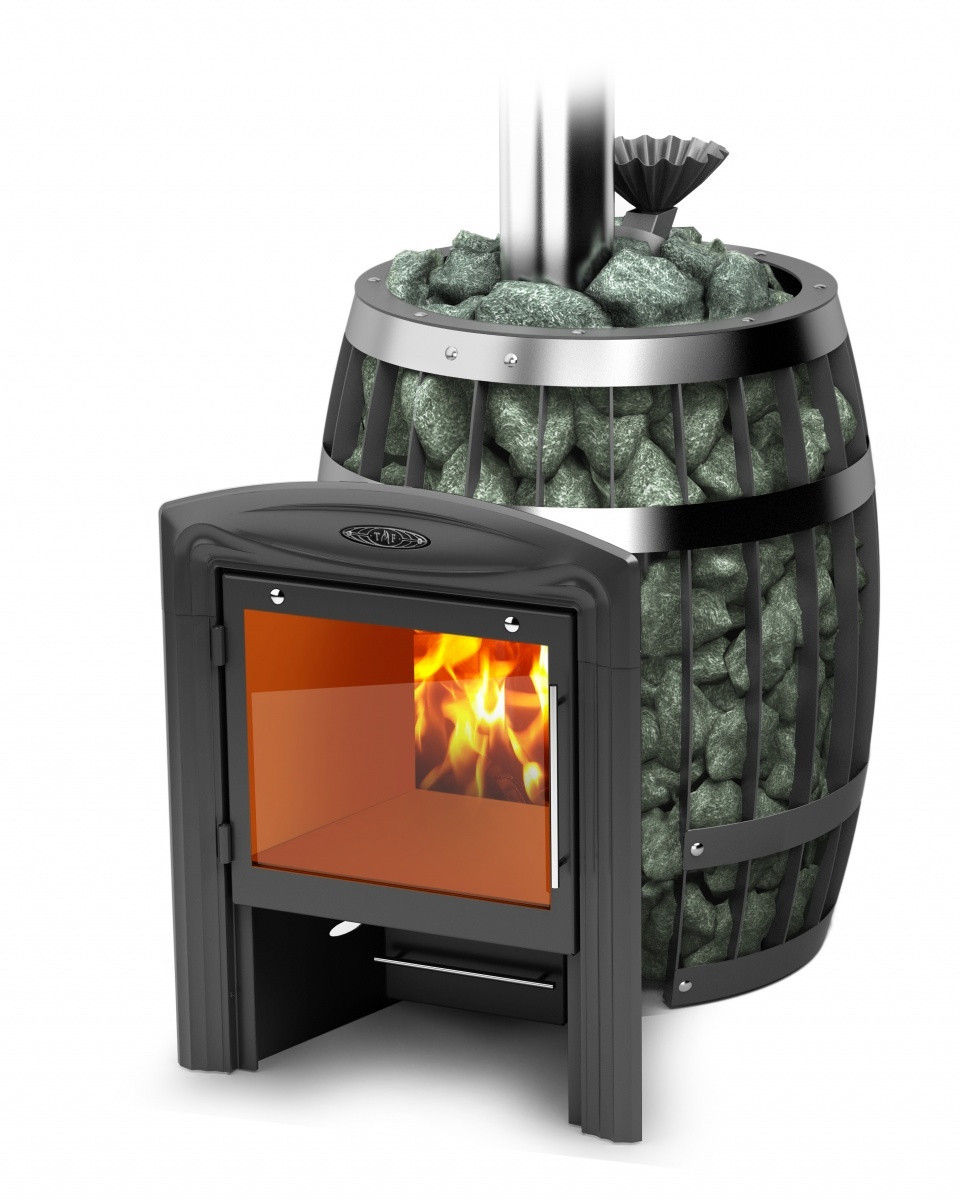 Печь для бани TMF Саяны II Carbon Витра ЗК