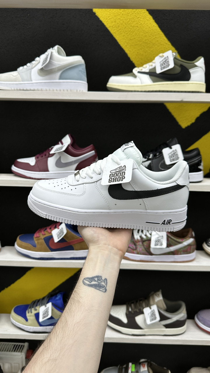 Кроссовки Nike Air Force 1'07 Low White Black