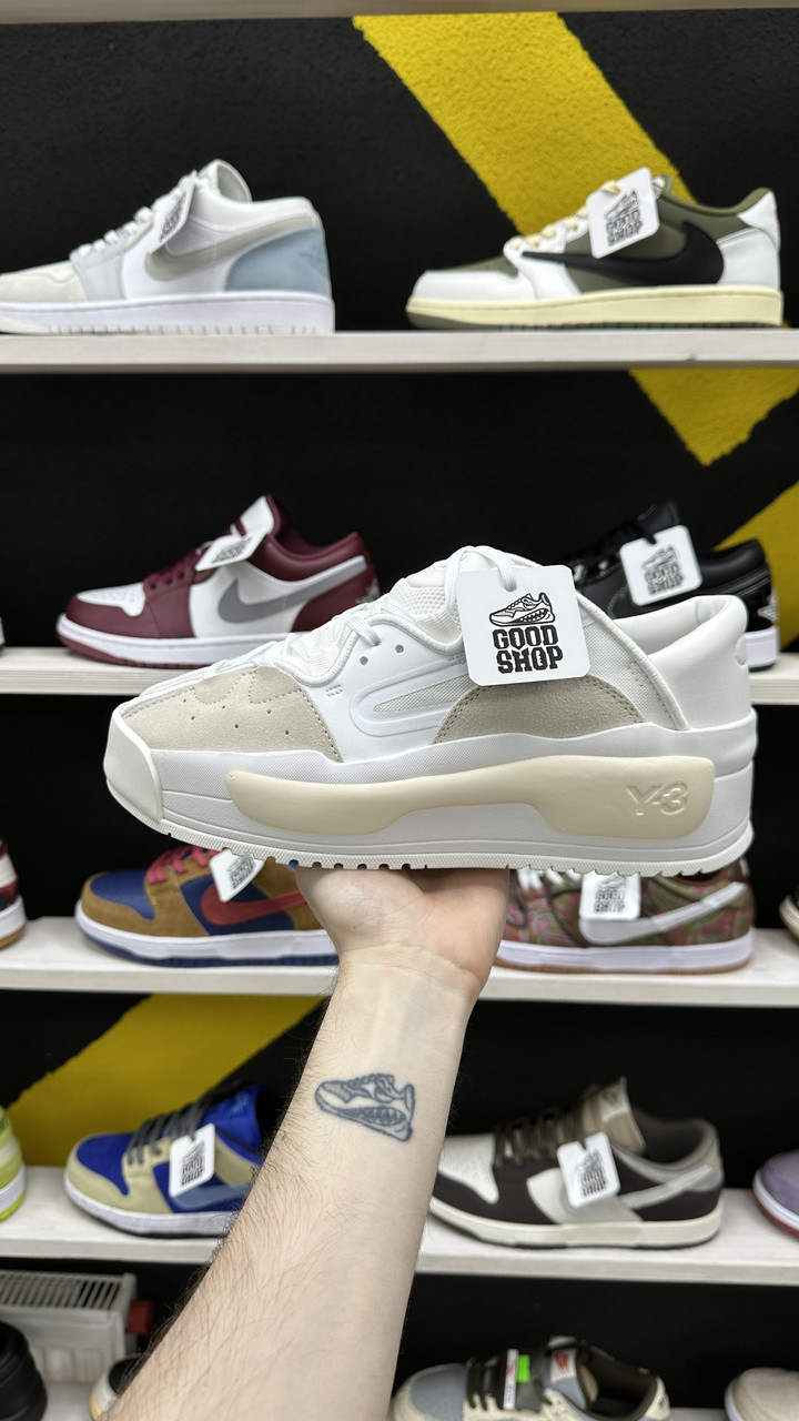 Кроссовки Adidas Y-3 Hokori 2 White Beige