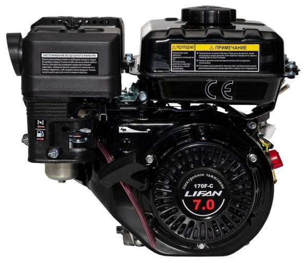 Двигатель Lifan 170F-C Pro D20  7А