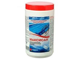 Таблетки для бассейна хлорные быстрорастворимые "Максисан" 1 000 г (для дезинфекции воды) (РОДЕМОС)