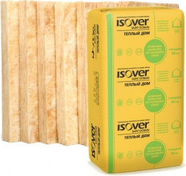 Isover Warm House Slab Теплый Дом, РФ. Толщина 50 мм. Пачка 9,99 м.кв.