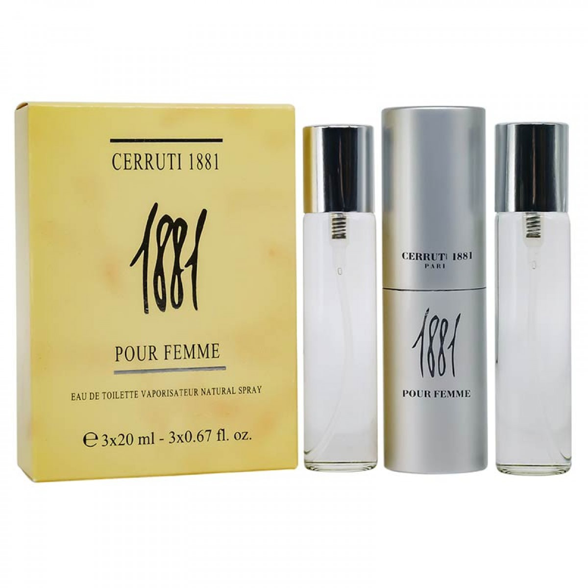 Парфюмерный набор Cerruti 1881 / edp 3*20 ml