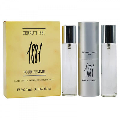 Парфюмерный набор Cerruti 1881 / edp 3*20 ml