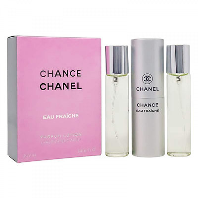 Парфюмерный набор Chanel Chance Eau Fraiche / edp 3*20 ml