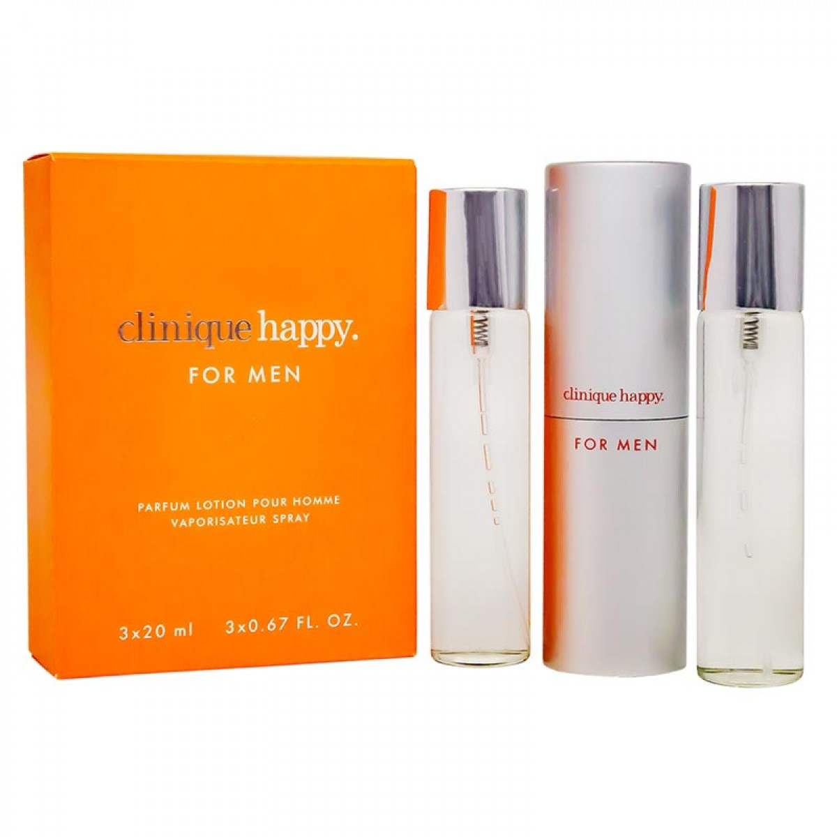Парфюмерный набор Clinique Happy for Men / edp 3*20 ml