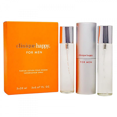 Парфюмерный набор Clinique Happy for Men / edp 3*20 ml