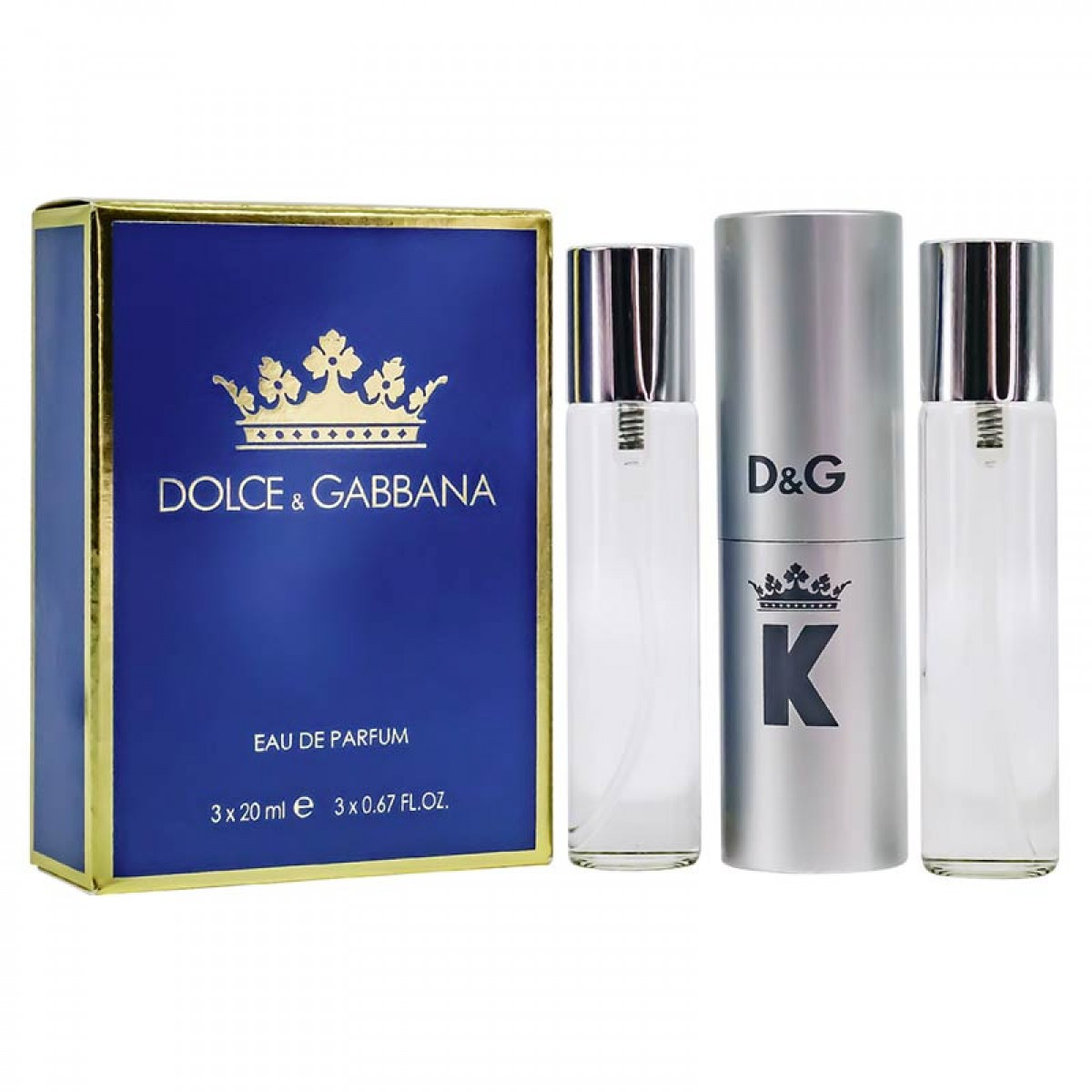 Парфюмерный набор D&G Dolce&Gabbana K (King) / edp 3*20 ml
