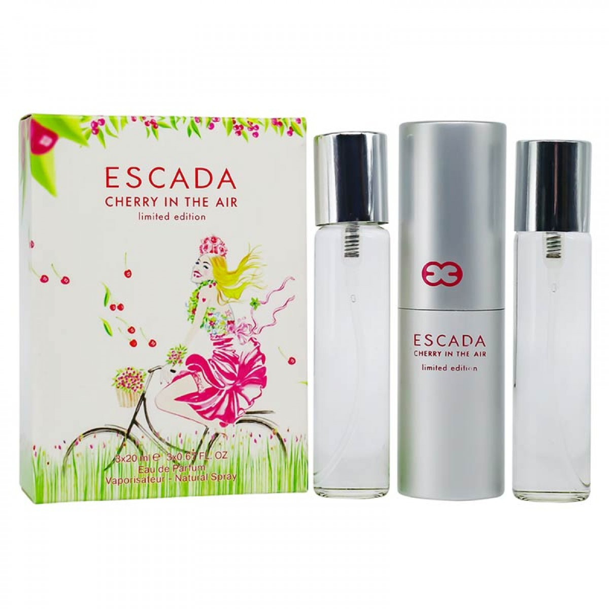 Парфюмерный набор Escada Cherry In The Air / edp 3*20 ml
