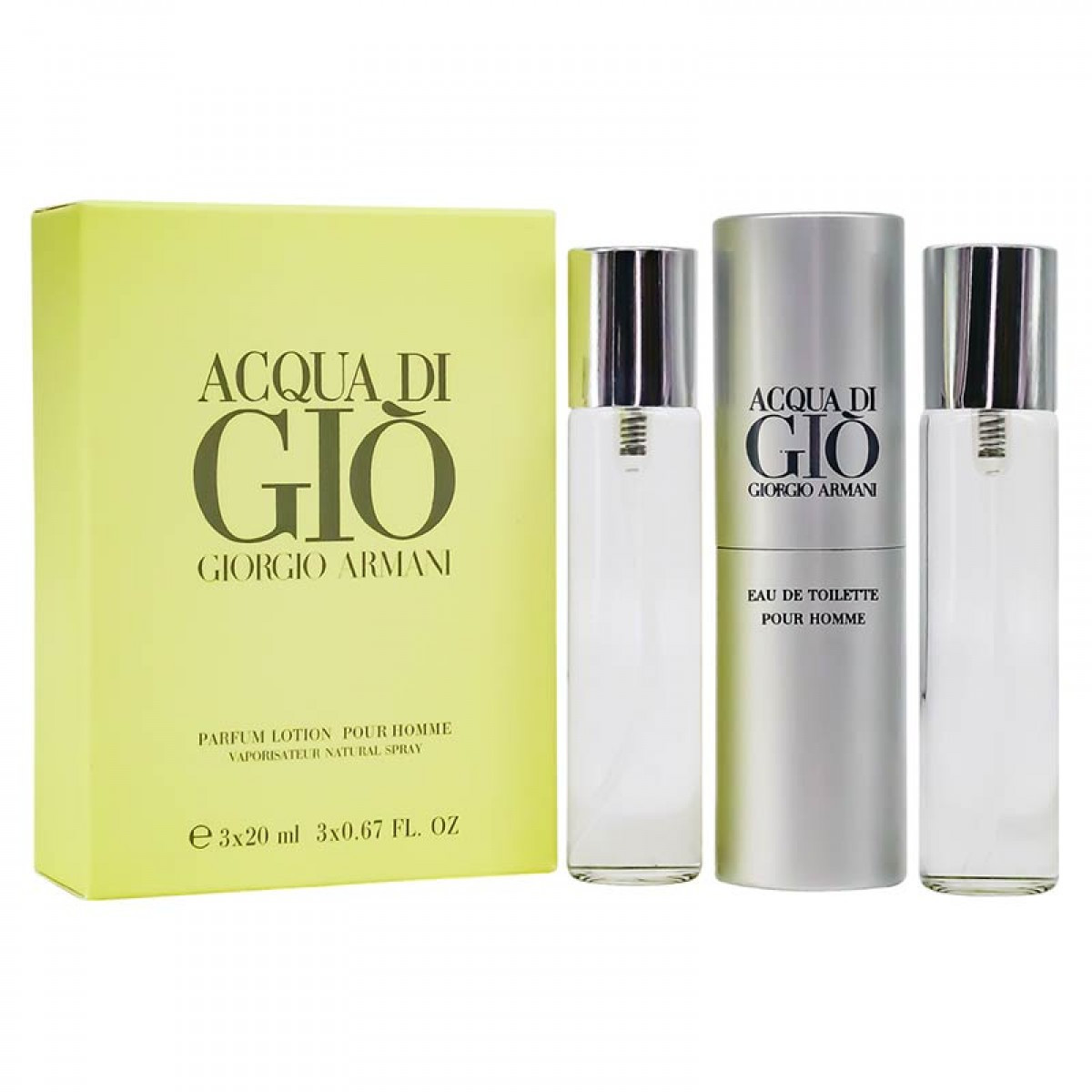 Парфюмерный набор Giorgio Armani Acqua Di Gio / edp 3*20 ml