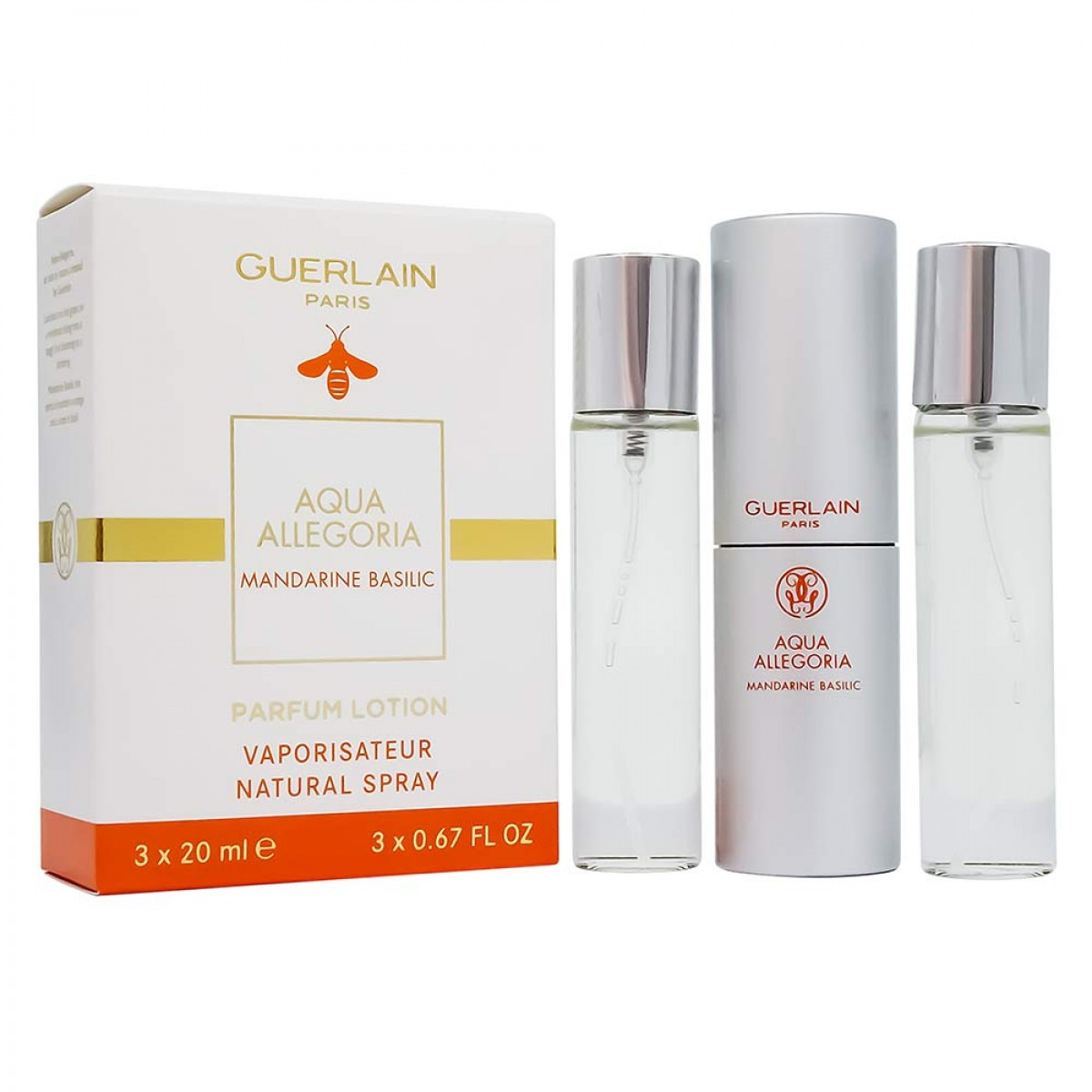 Парфюмерный набор Guerlain Aqua Allegoria Mandarine Basilic / edp 3*20 ml