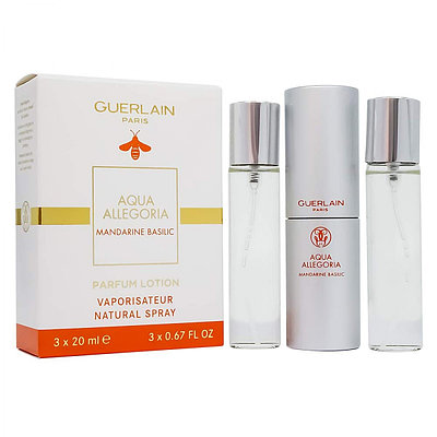 Парфюмерный набор Guerlain Aqua Allegoria Mandarine Basilic / edp 3*20 ml