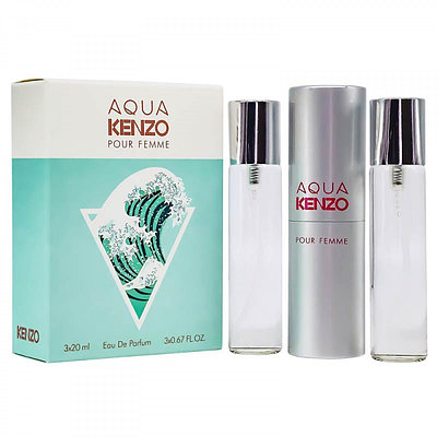 Парфюмерный набор Kenzo Aqua Pour Femme / edp 3*20 ml