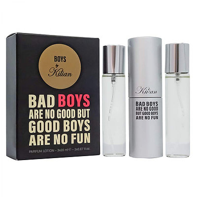 Парфюмерный набор Kilian Bad Boys Are No Good But Good Boys Are No Fun / edp 3*20 ml