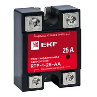 Реле твердотельное однофазное RTP-25-AA EKF PROxima