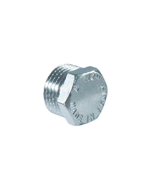 Фитинг TDM пробка никелированная, НР 1 1/4″,106NP4