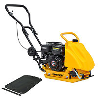 Виброплита SKIPER C60L-WMT (LC160F, 5.5лс, плит 53х37см, 11кН, 25м/мин, бак/вод, рез ковр, колёса)