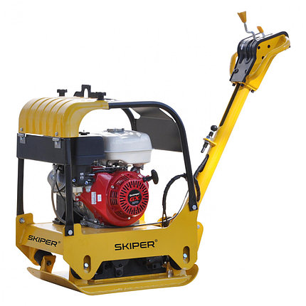 Виброплита SKIPER C160H-W (Honda GX270, 9.0л.с., плита 65х42см., 30.5кН, 15м/мин, реверс, колеса), фото 2