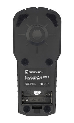 Детектор проводки Ermenrich Ping SM60 (ЖК дисплей, 3 режима 13/25/38мм, 51/60-80мм провод/металлы), фото 2
