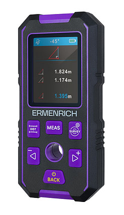 Детектор скрытой проводки Ermenrich Ping SM90 (ЖК дисплей 2.4", 38мм, 51/100-120мм провод/металлы), фото 2