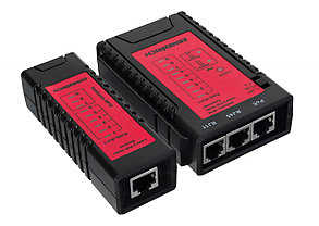 Тестер кабельный Ermenrich NetGeeks NP10 (RJ11/45, PoE, STP/UTP 5/6 катег., телефонный), фото 3