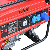 Электростанция BRADO LT9000EB (6.5кВт, 2х230В/16А/3.5кВт, 1х230В/32А/6кВт, 12В, бак 25.0л), фото 2