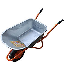 Тачка строительная BRADO 130 expert PRO (до 130 л, до 300 кг, 1x4.00-8, пневмо, ось 16*100), фото 3