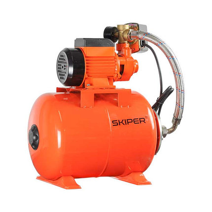 Станция водоснабжения автоматическая Skiper WS50 (500 Вт, 2200 л/ч, 24 л, чугун), фото 2