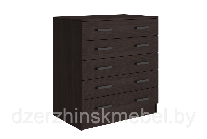 Комод Бостон 6 ящиков Венге