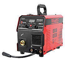 Полуавтомат сварочный BRADO MIG/MMA-220L-21 (220А; МИКРОПРОЦЕССОР; MIG/FLUX/MMA/TIG; еврорукав 3м), фото 2