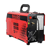 Полуавтомат сварочный BRADO MIG/MMA-220L-21 (220А; МИКРОПРОЦЕССОР; MIG/FLUX/MMA/TIG; еврорукав 3м), фото 3
