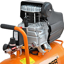 Воздушный компрессор SKIPER AR25A (до 235 л/мин, 8 атм, 25 л, 230 В, 1.50 кВт), фото 2