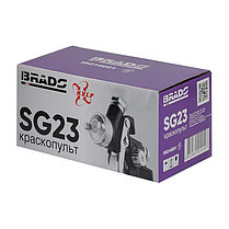 Краскопульт BRADO SG23 HVLP 1,0мм: 3,5бар: 0,1л (аналог SG06), фото 3