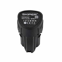 Дрель-шуруповерт аккумуляторный SKIPER CS2000-1 в коробке (12В, 1 акк, 1,5 А/ч Li-ion, 2 ск, 19 Нм), фото 3