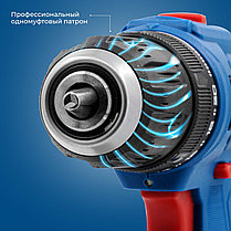 Дрель-шуруповерт аккумуляторный Katana CD 3500 (21В, 2 акк, 2 А/ч, Li-ion, 10 бит, кейс), фото 3