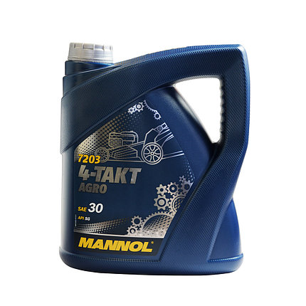 MANNOL 4-Takt Agro SAE 30 / Масло моторное минеральное 4л, фото 2