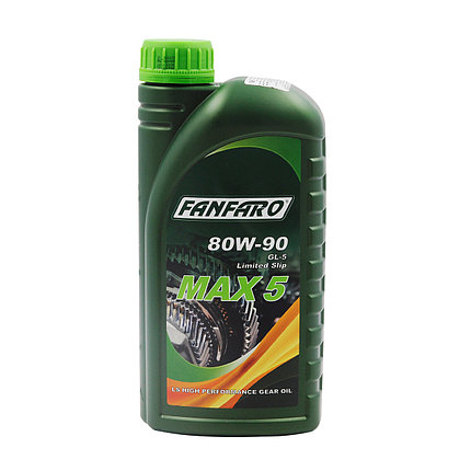 FanFaro MAX-5 80w90 GL-5 1л./ трансмиссионное масло, фото 2