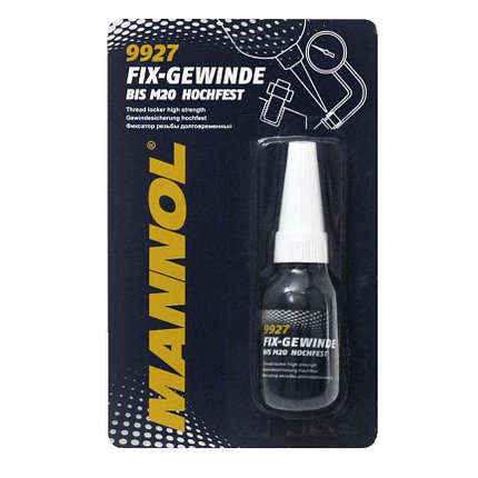 Фиксатор резьбы долговременный /Mannol 9927 Fix-Gewinde hochfest 10 мл, фото 2