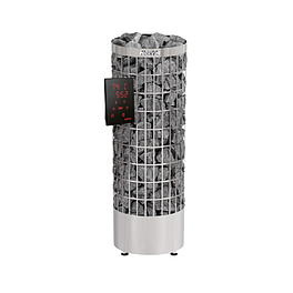 Электрическая печь HARVIA Cilindro PC110XE, нержавеющая сталь с выносным пультом в комплекте