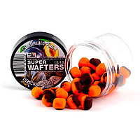 Бойлы вафтерсы GBS WAFTERS Чарующая Слива и Вкуснейшие Ракушки 8x10мм