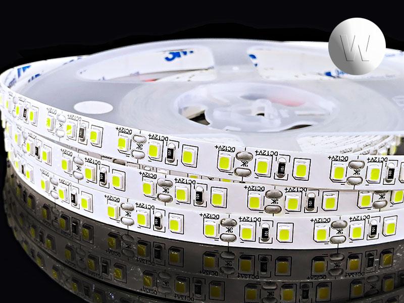 Светодиодная лента SMD 2835 120LED 12W 12V IP33 HIGH CLASS белый холодный