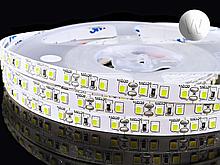 Светодиодная лента SMD 2835 120LED 12W 12V IP20 белый холодный
