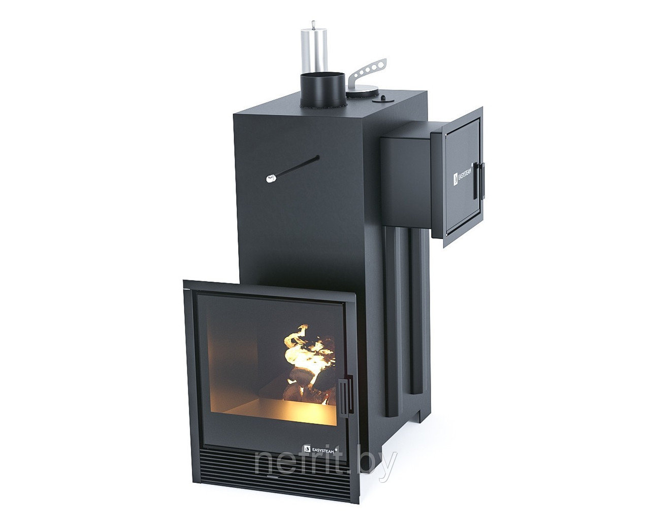 Печь для бани Изистим Сочи М2 базовая модель дверка слева